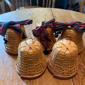 Five Longaberger Bells.